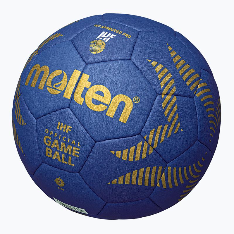 Handball Molten H2A5000-B IHF OFFICIAL BALL blue Größe 2 5