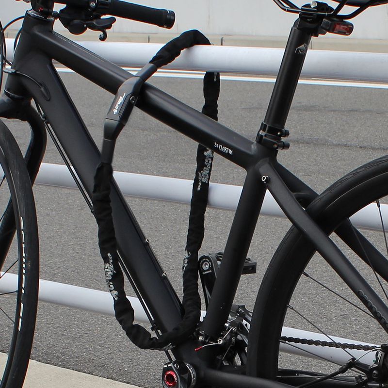 Crops Fahrradschloss K4-66 schwarz CP-K4-66-AL-01 2