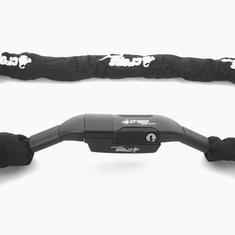Crops Fahrradschloss K4-88 schwarz CP-K4-88-AL-01 2