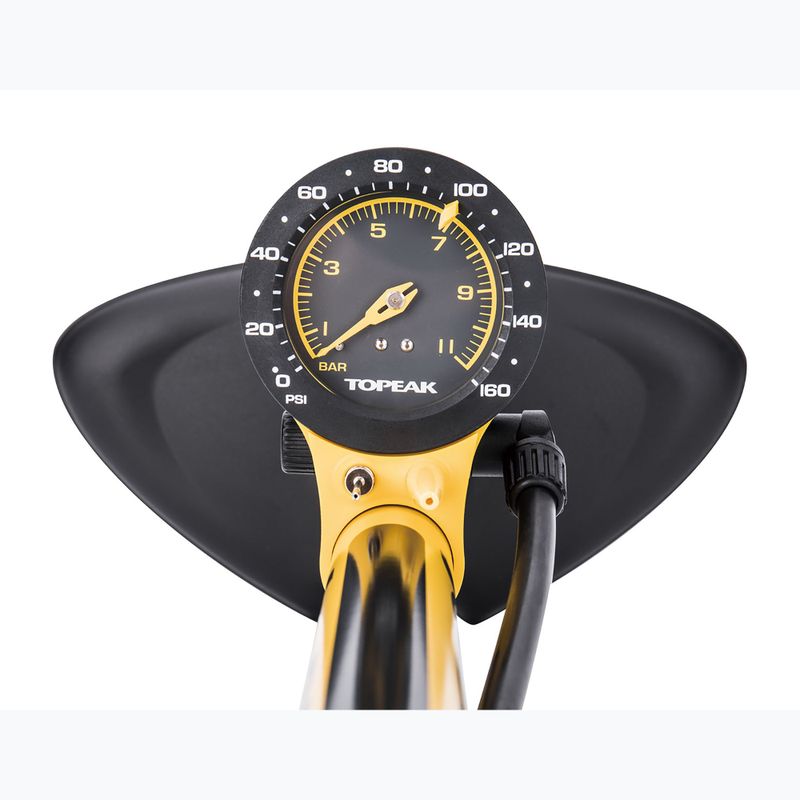 Topeak JoeBlow Sport III Fahrradpumpe gelb T-TJB-S6 2