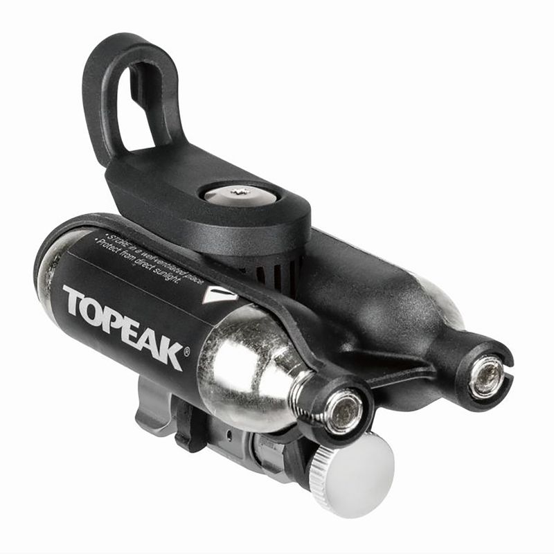 Topeak Ninja Master+ CO2 Fuel Pack unter Korb schwarz 3