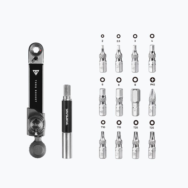Topeak Torq Rocket Mini Ex Drehmomentschlüssel 2-10Nm 2