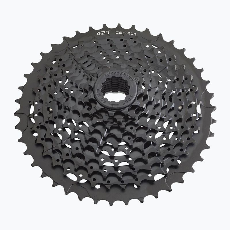 Fahrradkassette microSHIFT XLE CS-H103A H-serier 10rz 11-42T