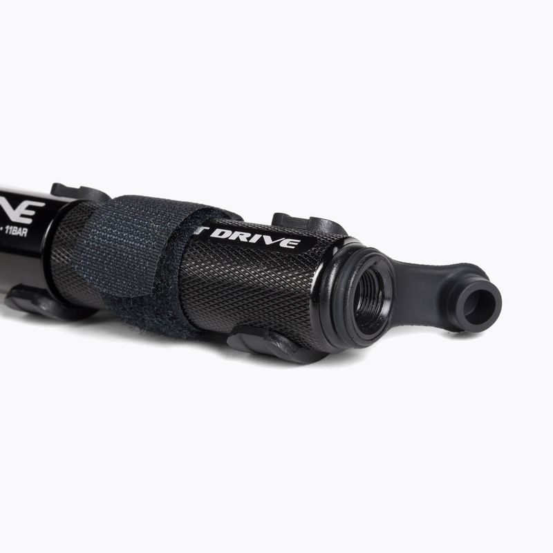 Lezyne Pocket Drive Abs Flex Schlauch Fahrradpumpe schwarz LZN-1-MP-PKDR-V104 2