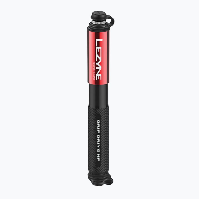 Fahrradpumpe Lezyne Grip Drive HP S ABS FLEX 120psi red