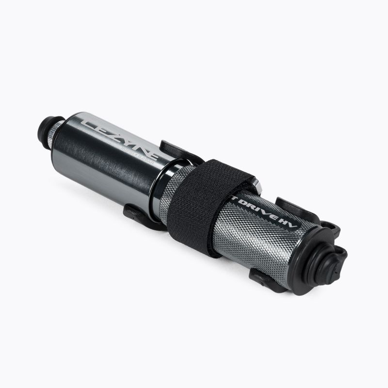 Lezyne Pocket Drive Hv Abs Flex Schlauch Fahrradpumpe schwarz LZN-1-MP-PKDRHV-V119