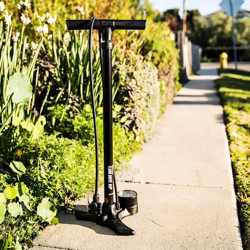 Fahrradpumpe Lezyne Macro Floor Drive DV 220psi flat black 5