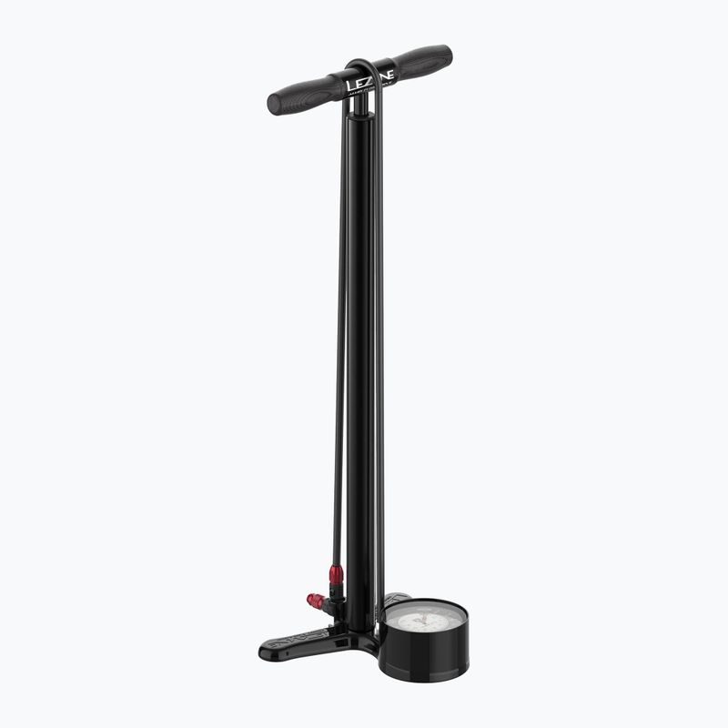 Lezyne Alloy Floor Drive 3.5 Fahrradpumpe 220psi satiniert schwarz