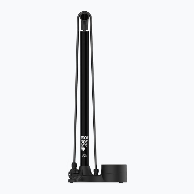Lezyne Macro HV Floor Drive ABS 100psi flach schwarz Fahrradpumpe 4
