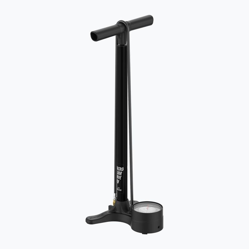 Lezyne Macro HV Floor Drive DV 100psi flach schwarz Fahrradpumpe