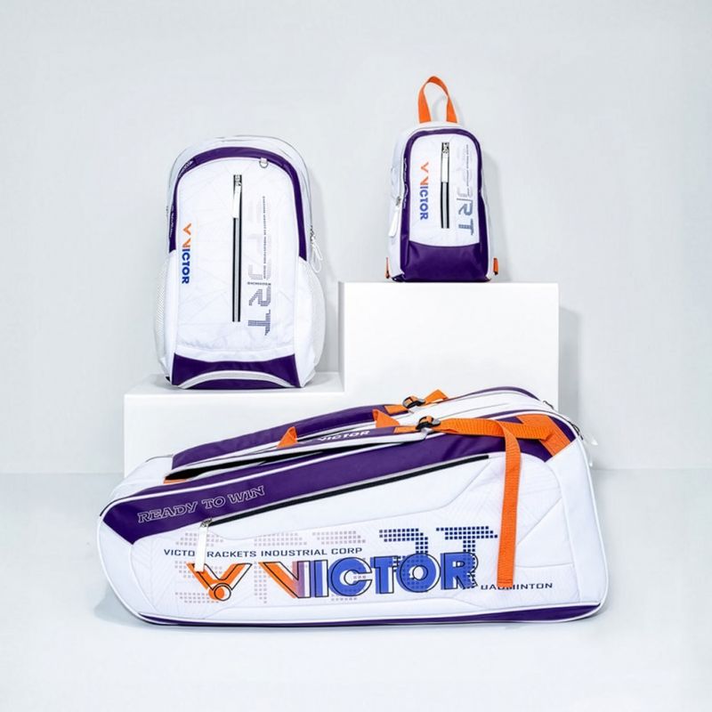 Badmintontasche VICTOR BR5223 Limited white/purple 2
