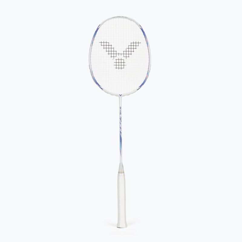 Badminton-Schläger VICTOR DriveX 7SP AJ white/purple