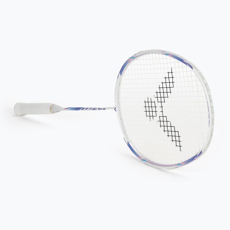 Badminton-Schläger VICTOR DriveX 7SP AJ white/purple 2