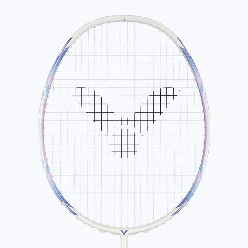 Badminton-Schläger VICTOR DriveX 7SP AJ white/purple 2