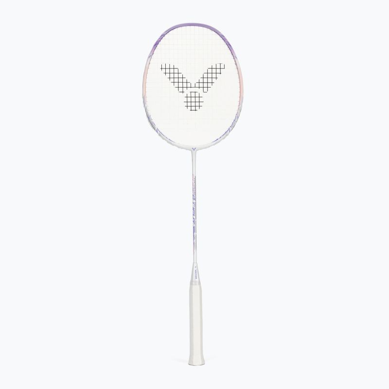 Badminton-Schläger VICTOR Thruster K 66 AJ white/purple