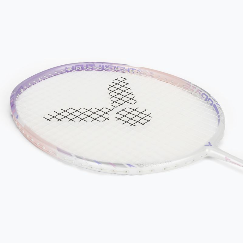 Badminton-Schläger VICTOR Thruster K 66 AJ white/purple 5