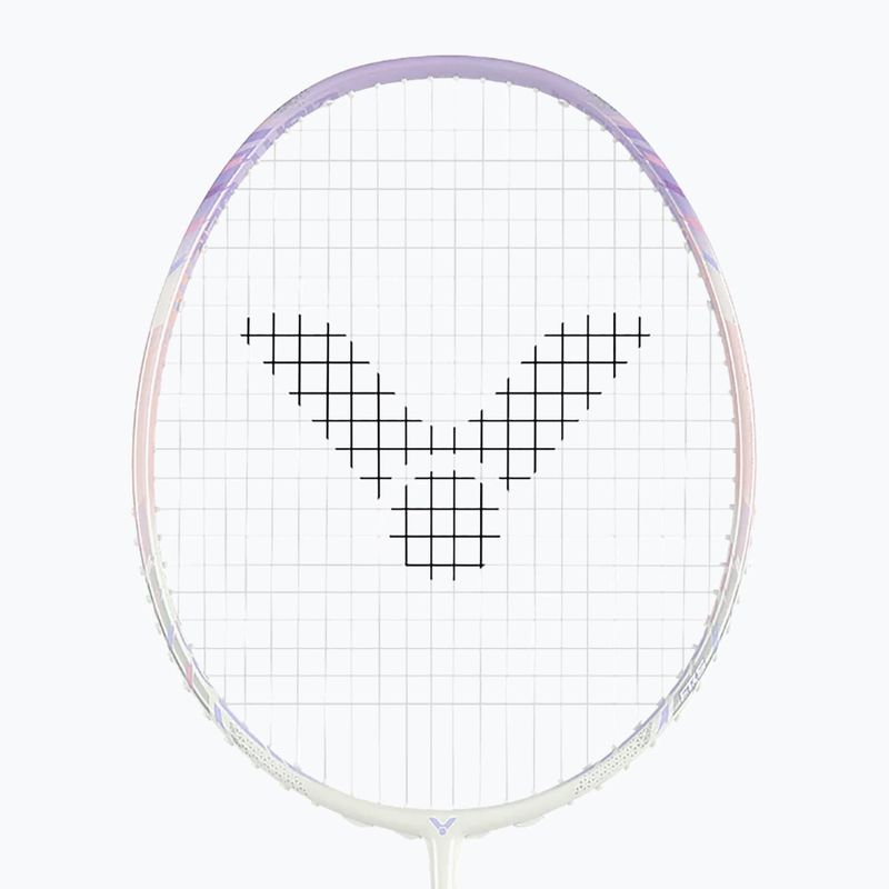 Badminton-Schläger VICTOR Thruster K 66 AJ white/purple 2