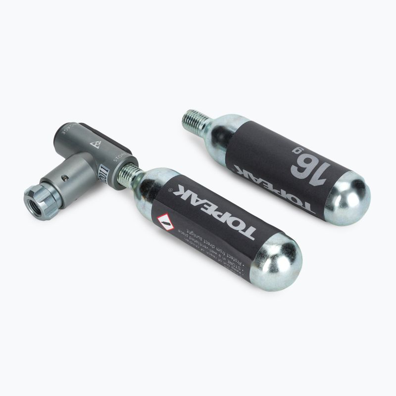 Topeak Air Booster Race Pod X gelb T-TAB-RPX Fahrradpumpe 3