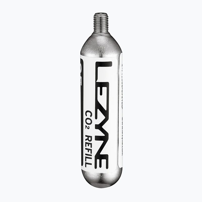Gaskartusche für Fahrradpumpe Lezyne Co2 silver