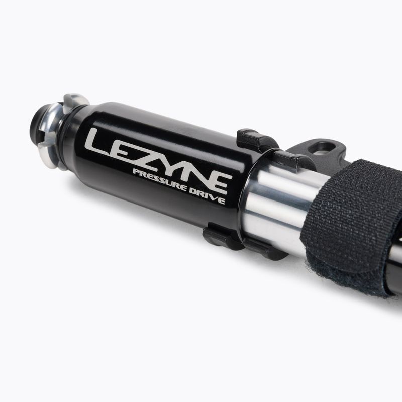 Lezyne PRESSURE DRIVE HP S ABS 120psi Fahrradpumpe schwarz LZN-1-MP-PRSDR-V2S04 3