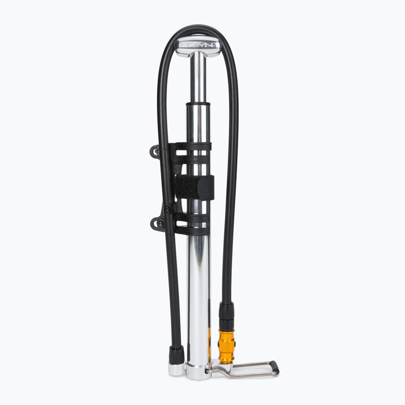 LEZYNE MICRO FLOOR DRIVE HP ABS 160psi silberne Fahrrad-Handpumpe LZN-1-MP-MFDR-V2HP 2