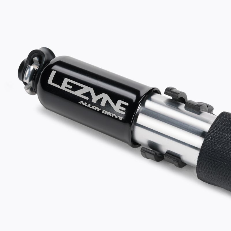 Lezyne ALLOY DRIVE HV S ABS 90psi Fahrradpumpe schwarz LZN-1-MP-ALLDR-V2S04 3