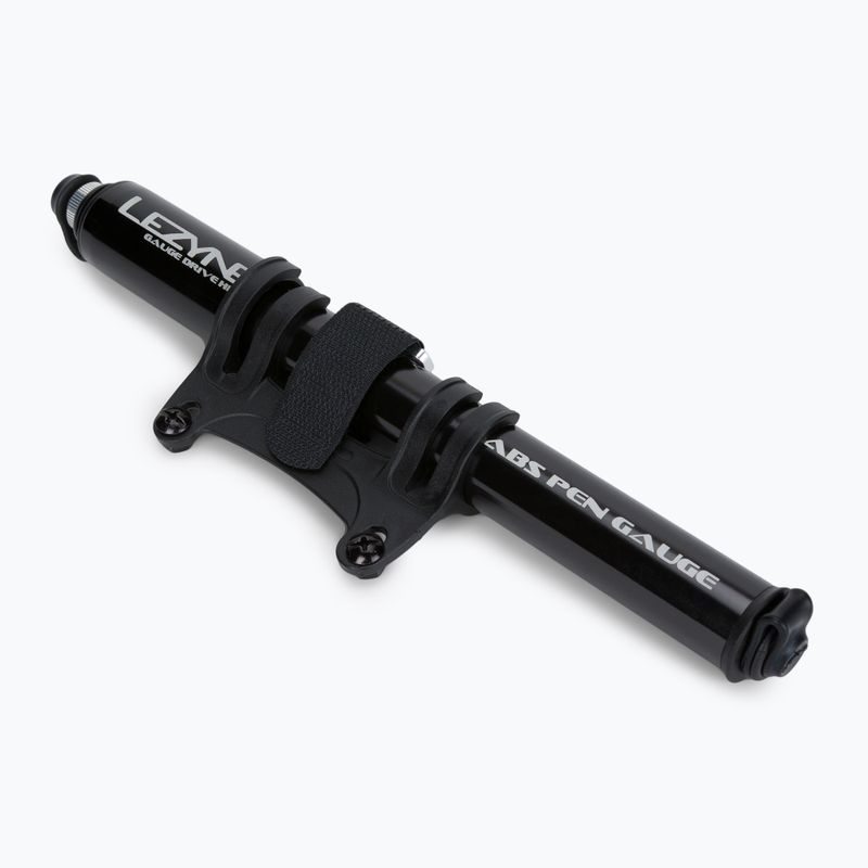 Lezyne GAUGE DRIVE HP M ABS 120psi Fahrradpumpe mit Manometer schwarz LZN-1-MP-GDHP-V1M04