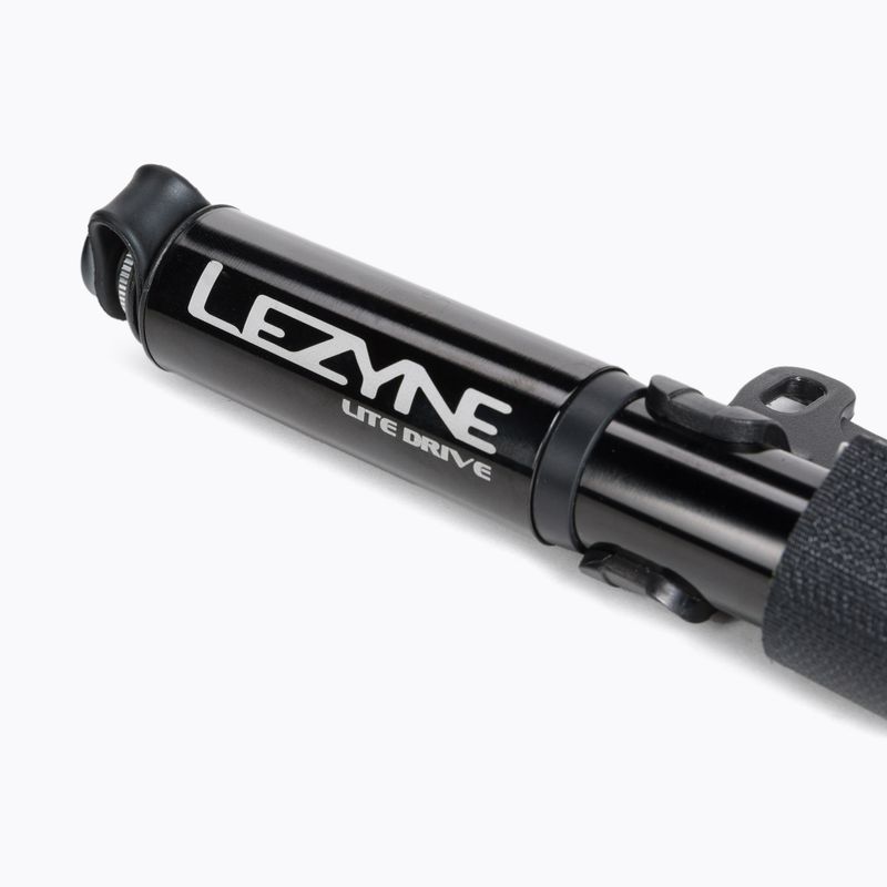 Lezyne LITE DRIVE HP S ABS 160psi Fahrradpumpe schwarz LZN-1-MP-LTDR-V1S04 3