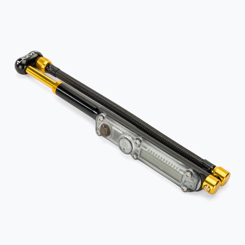 Pumpe für Stoßdämpfer Lezyne Digital Shock Drive schwarz-gold 1-MP-DSHKDR-V14