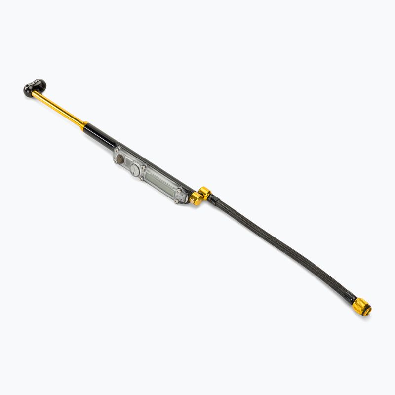 Pumpe für Stoßdämpfer Lezyne Digital Shock Drive schwarz-gold 1-MP-DSHKDR-V14 2