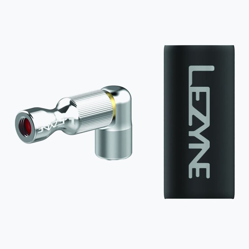Fahrradpumpe Lezyne Trigger Drive Co2 Head Only gloss silver
