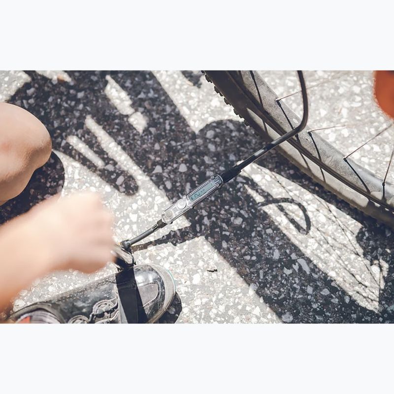 Fahrradpumpe Lezyne Micro Floor Drive Digital HVG 90psi gloss black 3