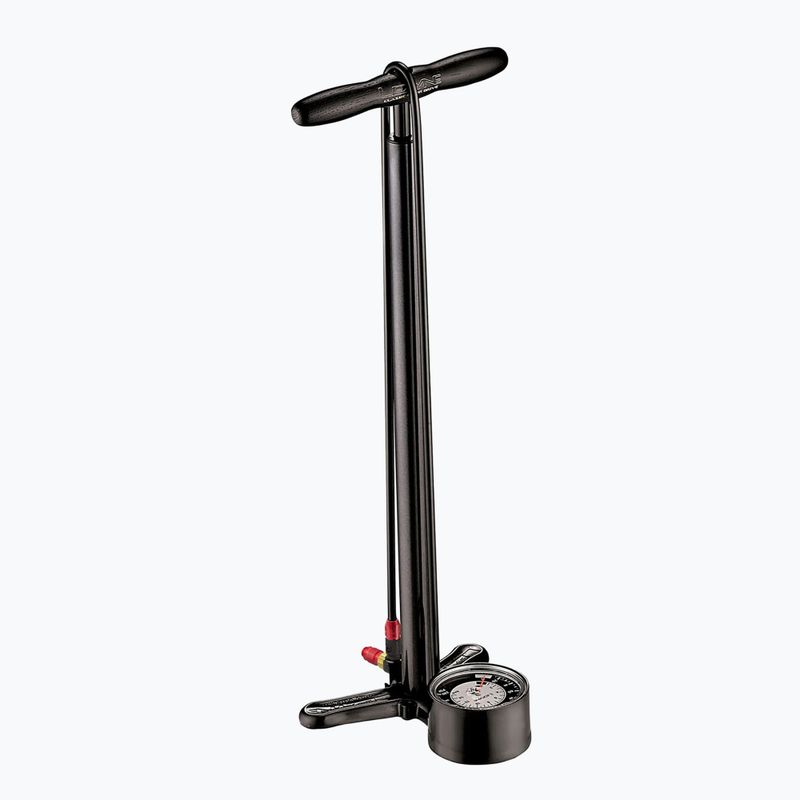 Lezyne Classic Floor Drive 3.5 220psi metallisch schwarz Fahrradpumpe