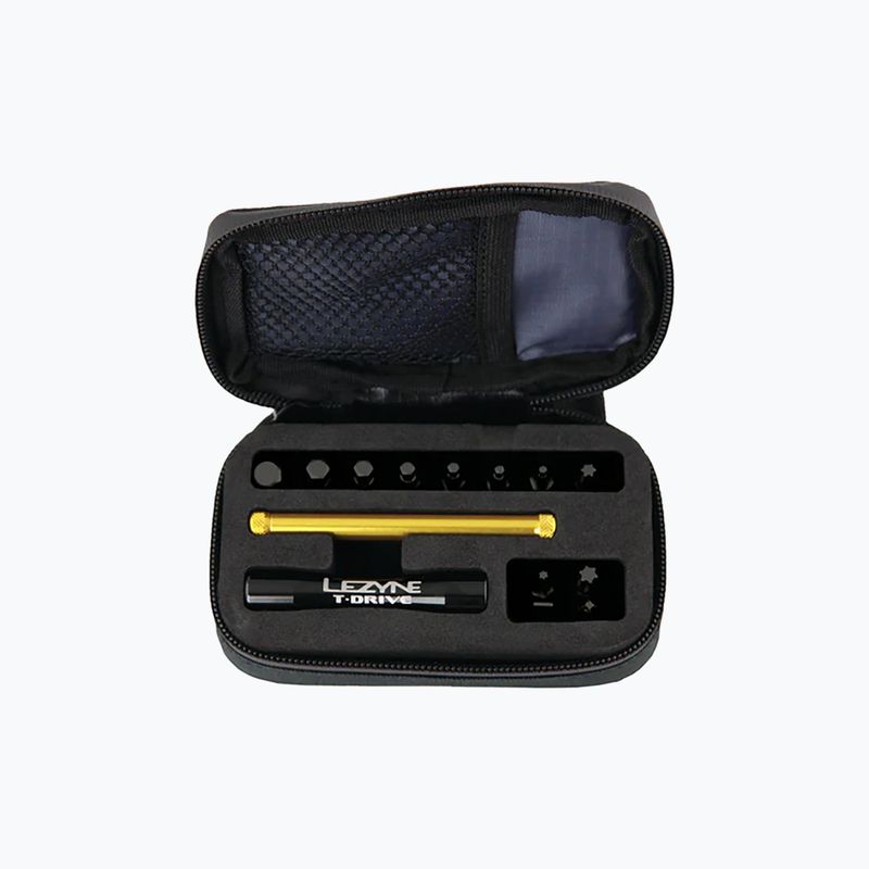 Fahrradschlüssel Lezyne T-Drive schwarz-gold 1-MT-TDR-V14T12