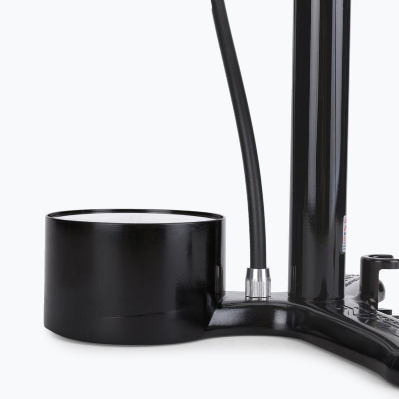 Lezyne STEEL FLOOR DRIVE ABS-1 PRO CHUCK 220psi Fahrradpumpe schwarz LZN-1-FP-SFLDR-V704 4