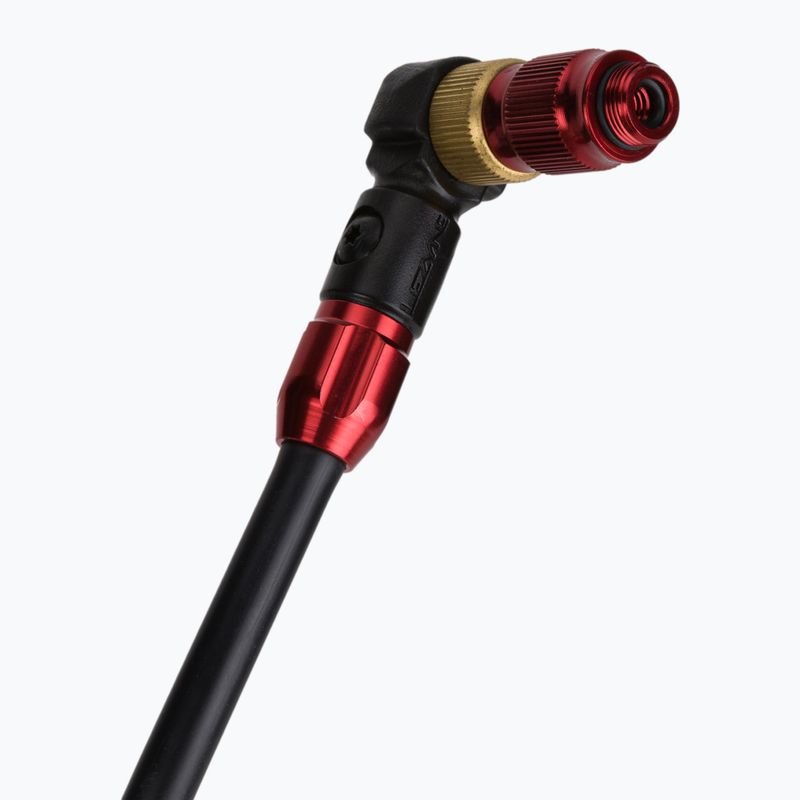 Lezyne STEEL FLOOR DRIVE ABS-1 PRO CHUCK 220psi Fahrradpumpe schwarz LZN-1-FP-SFLDR-V704 5