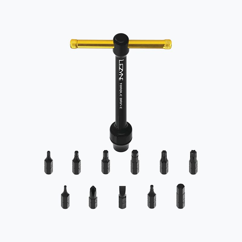 Drehmomentschlüssel Lezyne Torque Drive schwarz-gold 1-MT-TTDR-V14T12 3