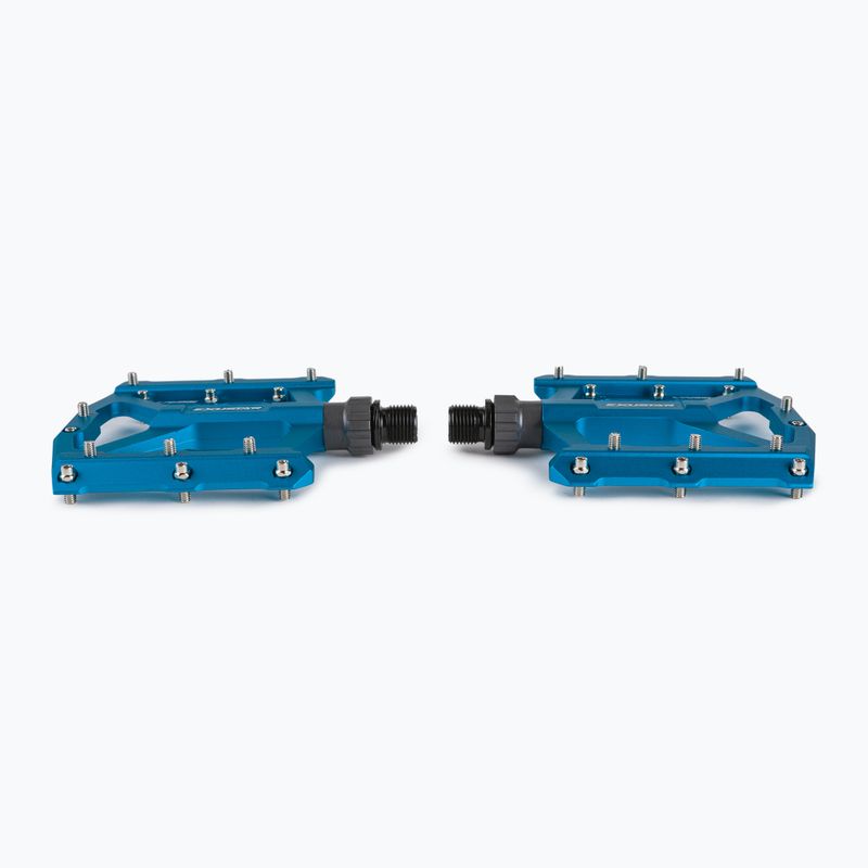 Exustar blaue Fahrradpedale PB557 3
