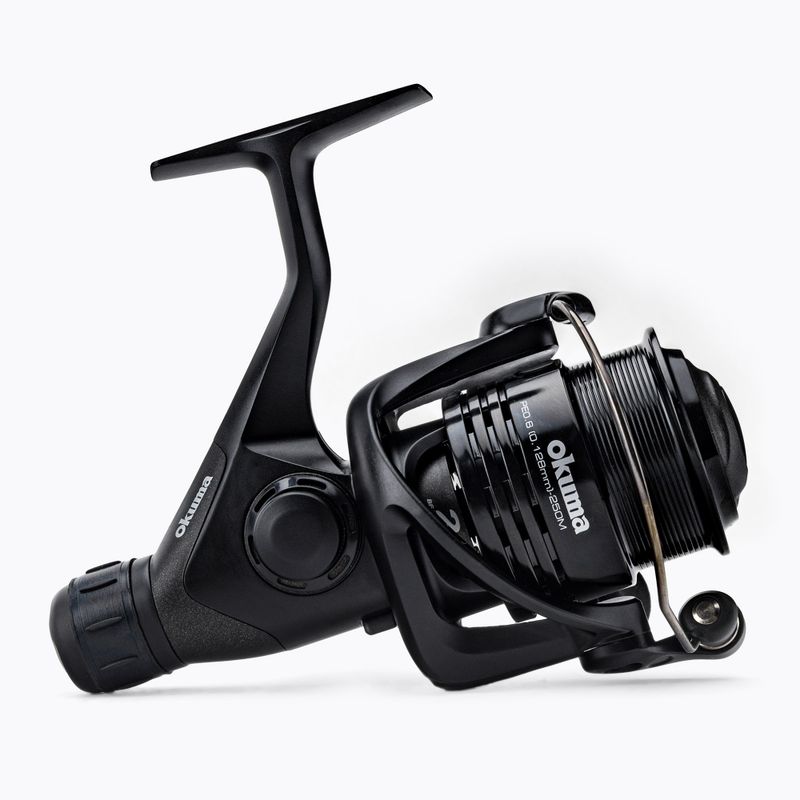 Okuma Carbonite Match Rd schwarz CRM-4000S Posenangelrolle 2