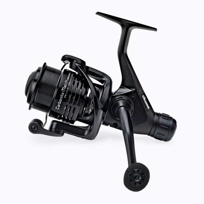 Okuma Carbonite Match Rd schwarz CRM-4000S Posenangelrolle 3