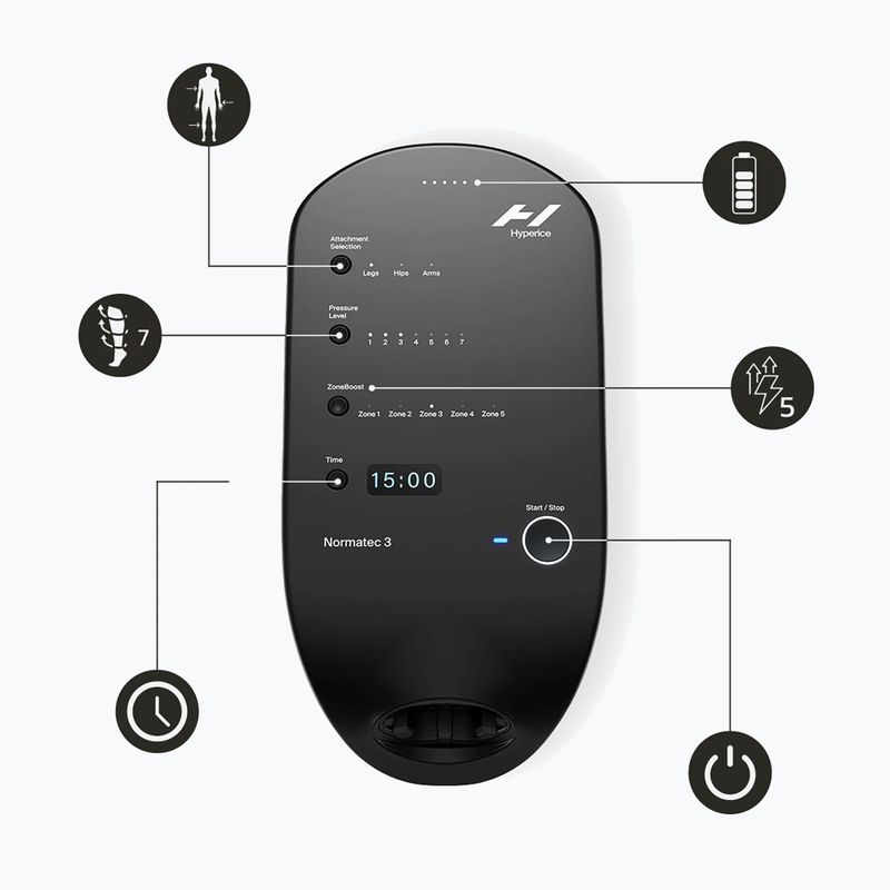 Normatec Massagegerät 3.0 schwarz 63010 006-0311 3