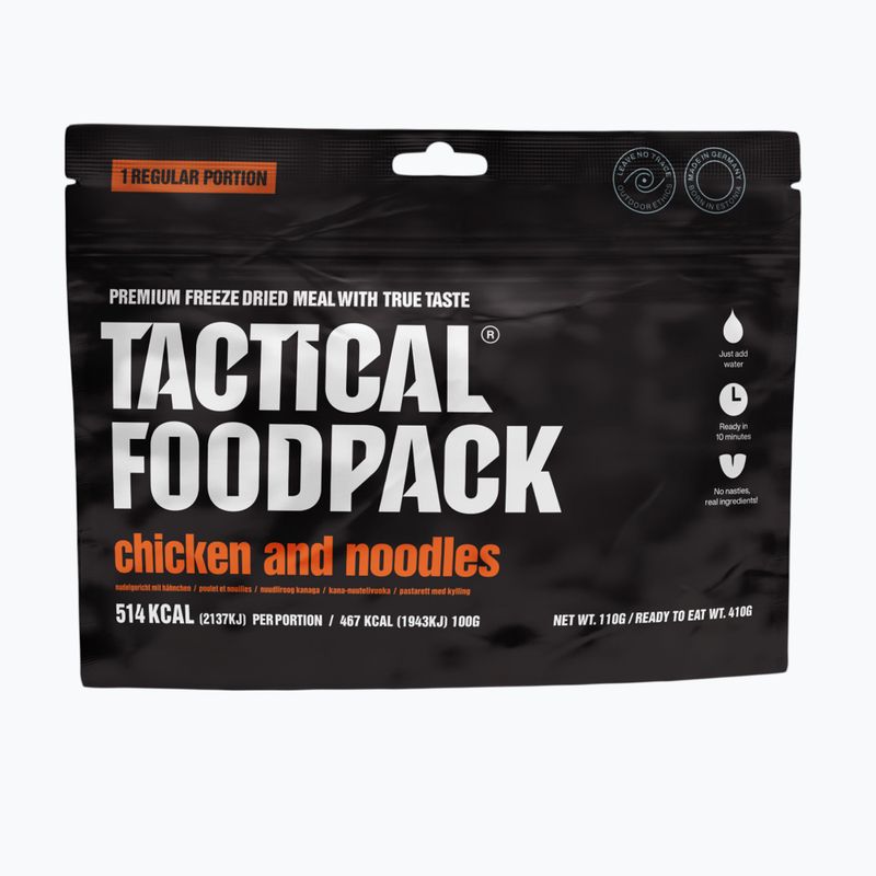 Gefriergetrocknete Lebensmittel Tactical Foodpack Huhn und Nudeln 410 g 2