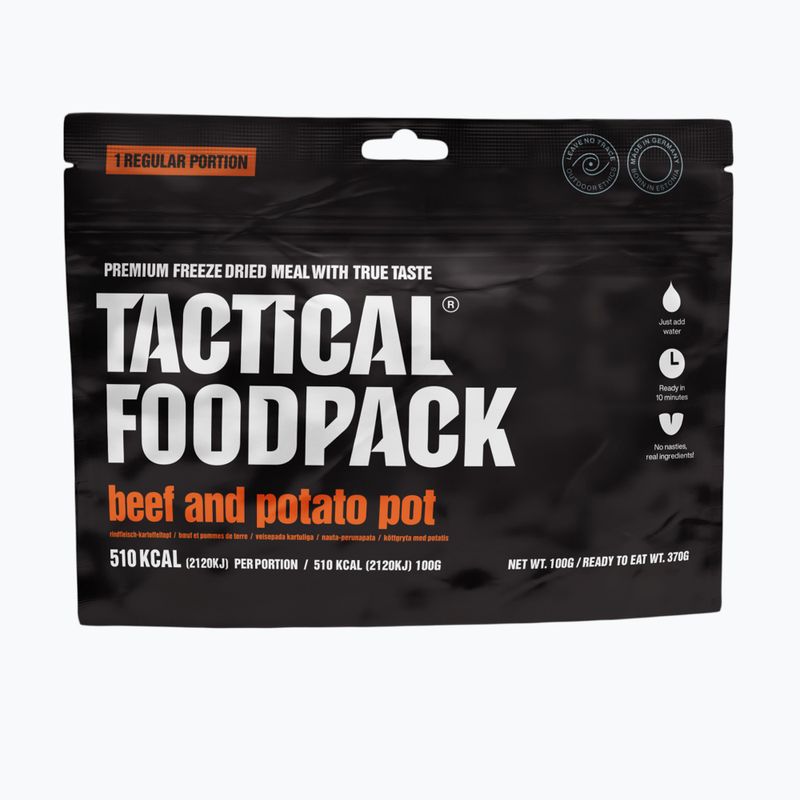 Gefriergetrocknete Lebensmittel Tactical Foodpack Rindfleisch-Kartoffel-Topf 100 g 2