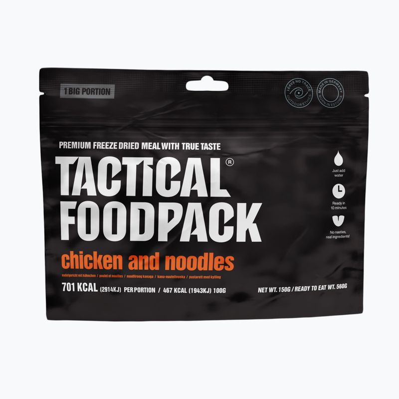 Gefriergetrocknete Lebensmittel Tactical Foodpack Huhn und Nudeln 150 g 2