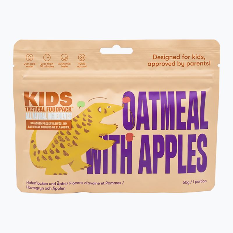 Gefriergetrocknete Lebensmittel Tactical Foodpack Kids Haferflocken mit Äpfeln 200 g