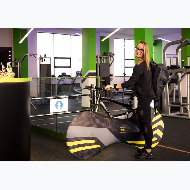 Fahrrad-Radabdeckung VELOSOCK Yellow Lines 3