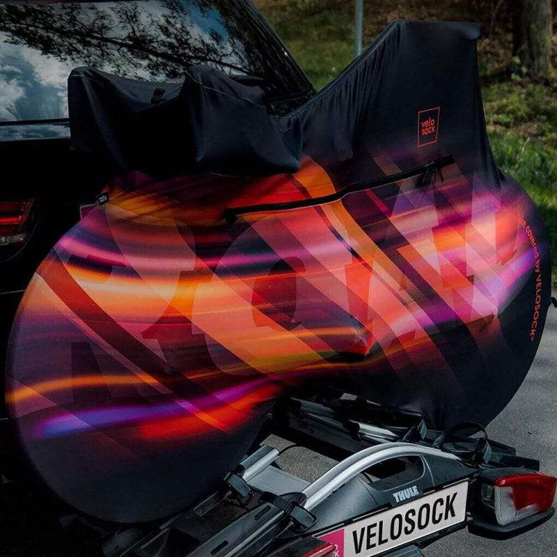 Fahrrad-Transporttasche VELOSOCK Speed Orange Road WR 9