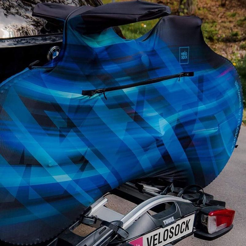 Fahrrad-Transporttasche VELOSOCK Speed Blue MTB ST 3