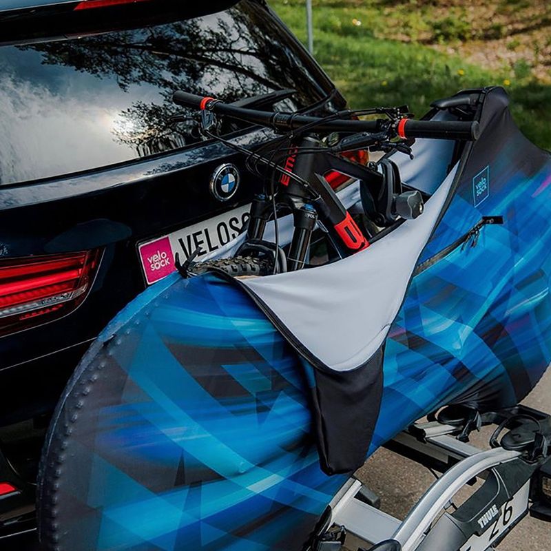 Fahrrad-Transporttasche VELOSOCK Speed Blue MTB ST 5