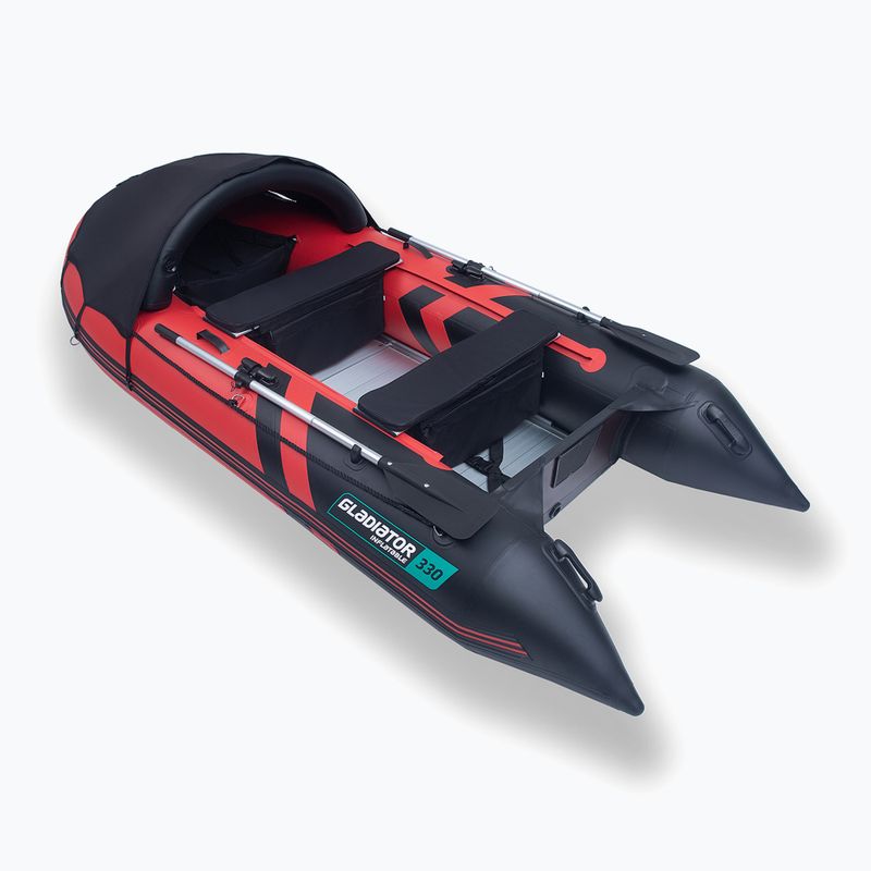 4-Personen-Ponton Gladiator C330 AD rot/schwarz 6